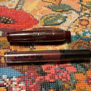 Revlon Kiss Cushion Lip Tint and NYX Slip Tease